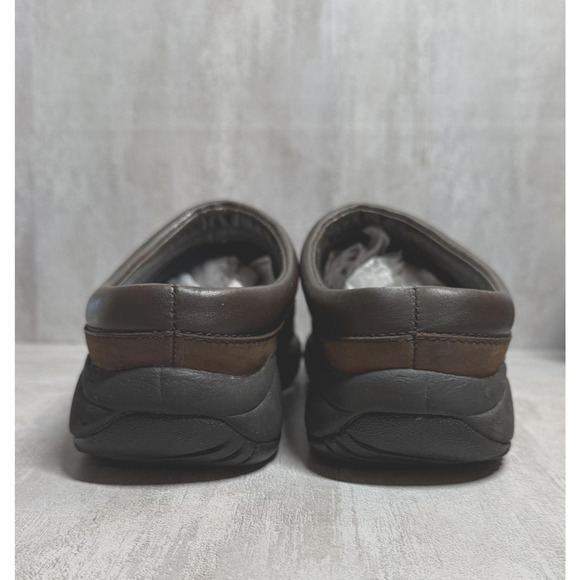 Merrell Shoes Womens Size 9 Brown Jungle Prime Leather Clog Mule Slip On Nubuck - Picture 5 of 12